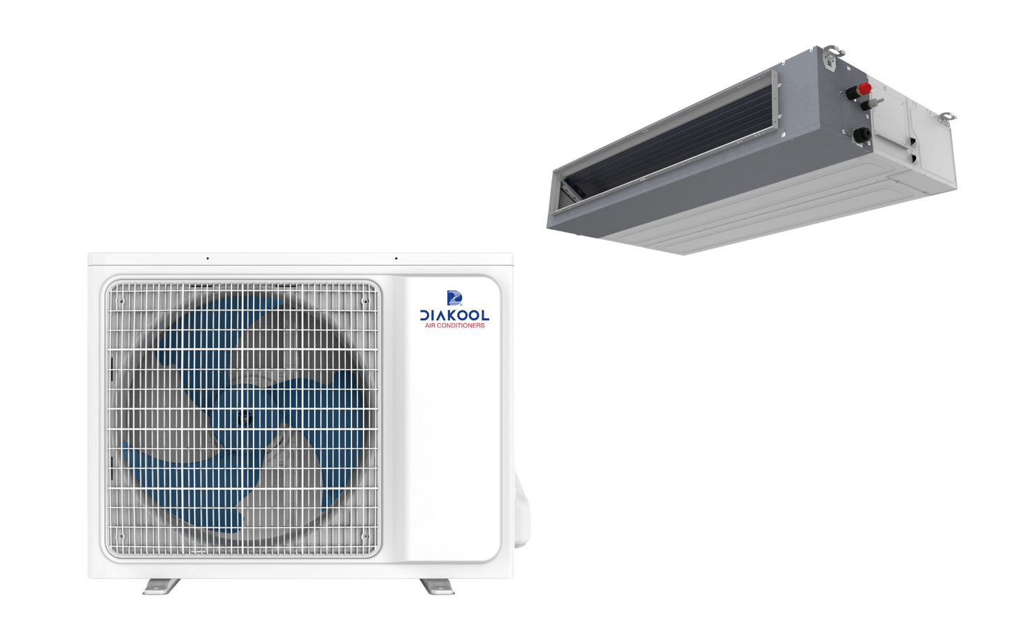 Diakool 2 Ton Ducted AC Unit - Model DLTMD-C24/4R1A for Large UAE Homes