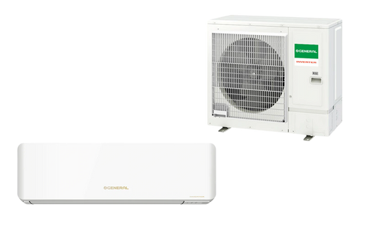 O General Premium Wall Split Inverter AC 2.5 Ton – ASGG30CMTA-UZ with 30,000 BTU and DC inverter compressor