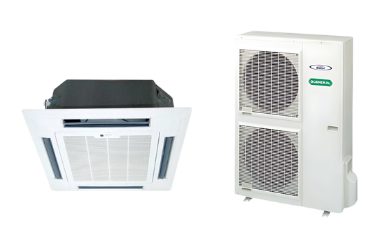 O General Cassette AC 3.0 Ton – AUGA36FRTA-U with scroll compressor, made in Thailand