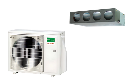 O General Ducted Inverter AC 5.0 Ton – ARGH60CMTA-U with 60,000 BTU inverter compressor and golden fin condenser