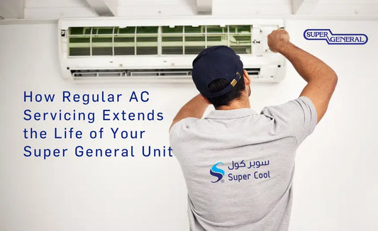 How Regular AC Servicing Extends the Life of Your Super General Unit