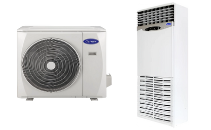 Carrier Floor Standing Split AC 3.0 Ton – 38SDL5CB / 42SDL5CB Inverter Vertical Air Conditioner