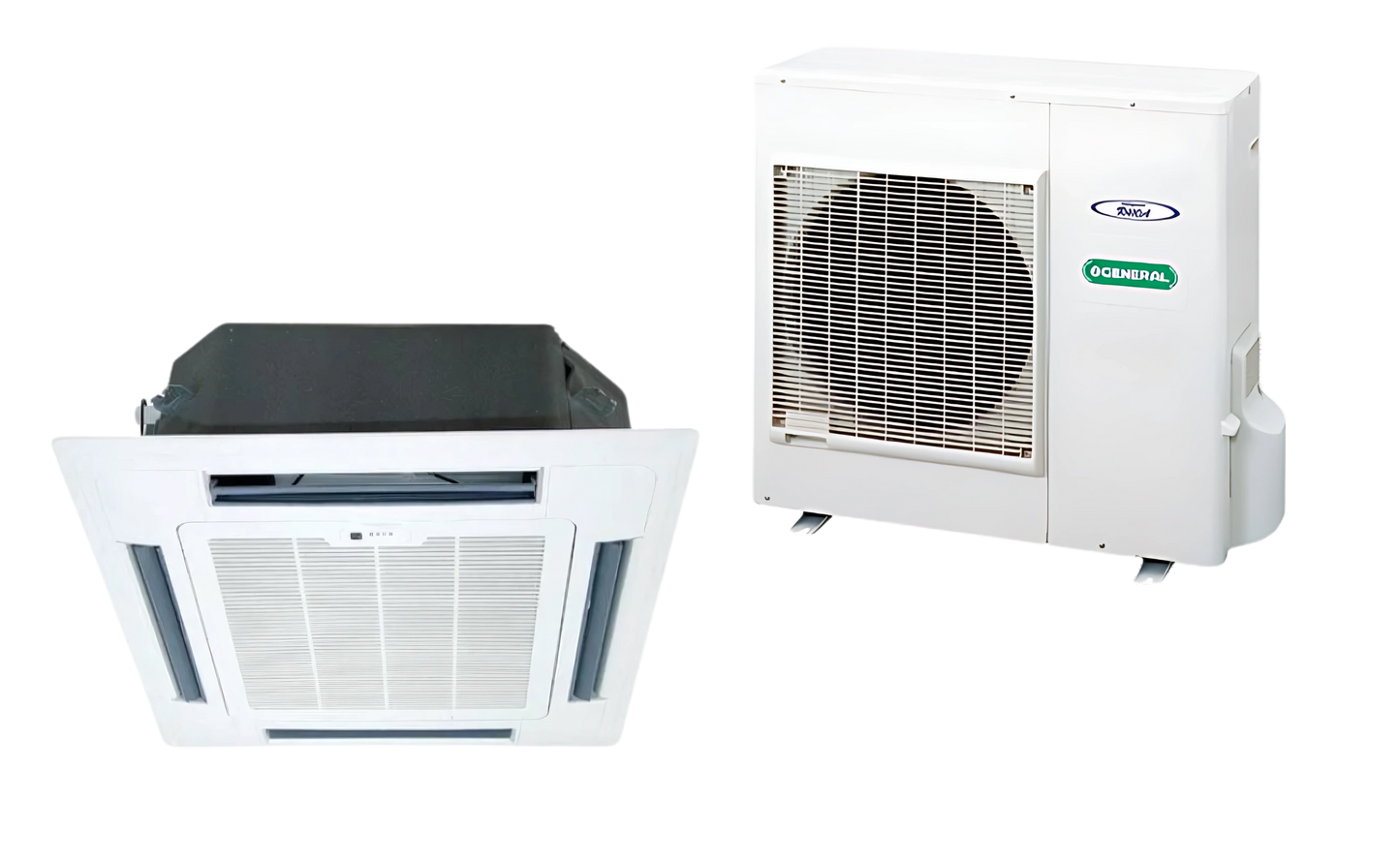 O General Cassette AC 2.0 Ton – AUGA25FRTA-U with rotary compressor, made in Thailand