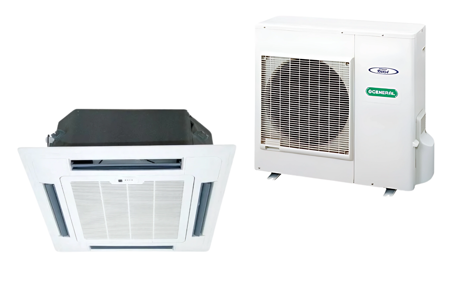 O General Cassette AC 2.0 Ton – AUGA25FRTA-U with rotary compressor, made in Thailand