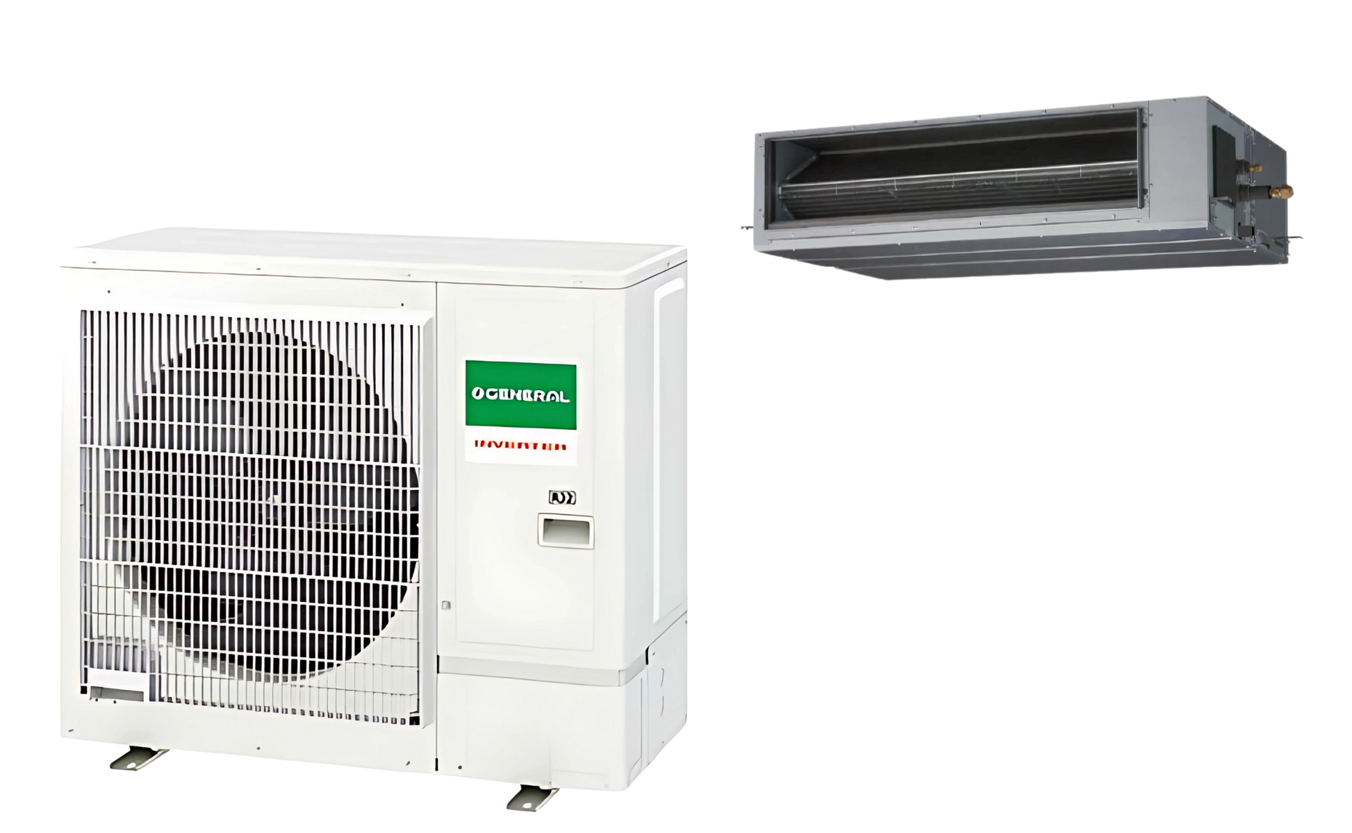 O General Ducted AC 2.5 Ton – ARGA30FTMA-U with scroll compressor, made in Thailand