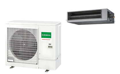 O General Ducted AC 2.5 Ton – ARGA30FTMA-U with scroll compressor, made in Thailand