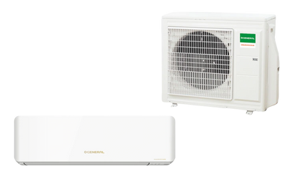 O General Premium Wall Split Inverter AC 1.0 Ton – ASGG12CMTA-UZ with 12,000 BTU cooling and DC inverter compressor