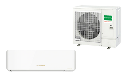 O General Premium Wall Split Inverter AC 2.5 Ton – ASGG30CMTA-UZ with 30,000 BTU and DC inverter compressor
