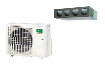 O General Ducted Inverter AC 5.0 Ton – ARGH60CMTA-U with 60,000 BTU inverter compressor and golden fin condenser