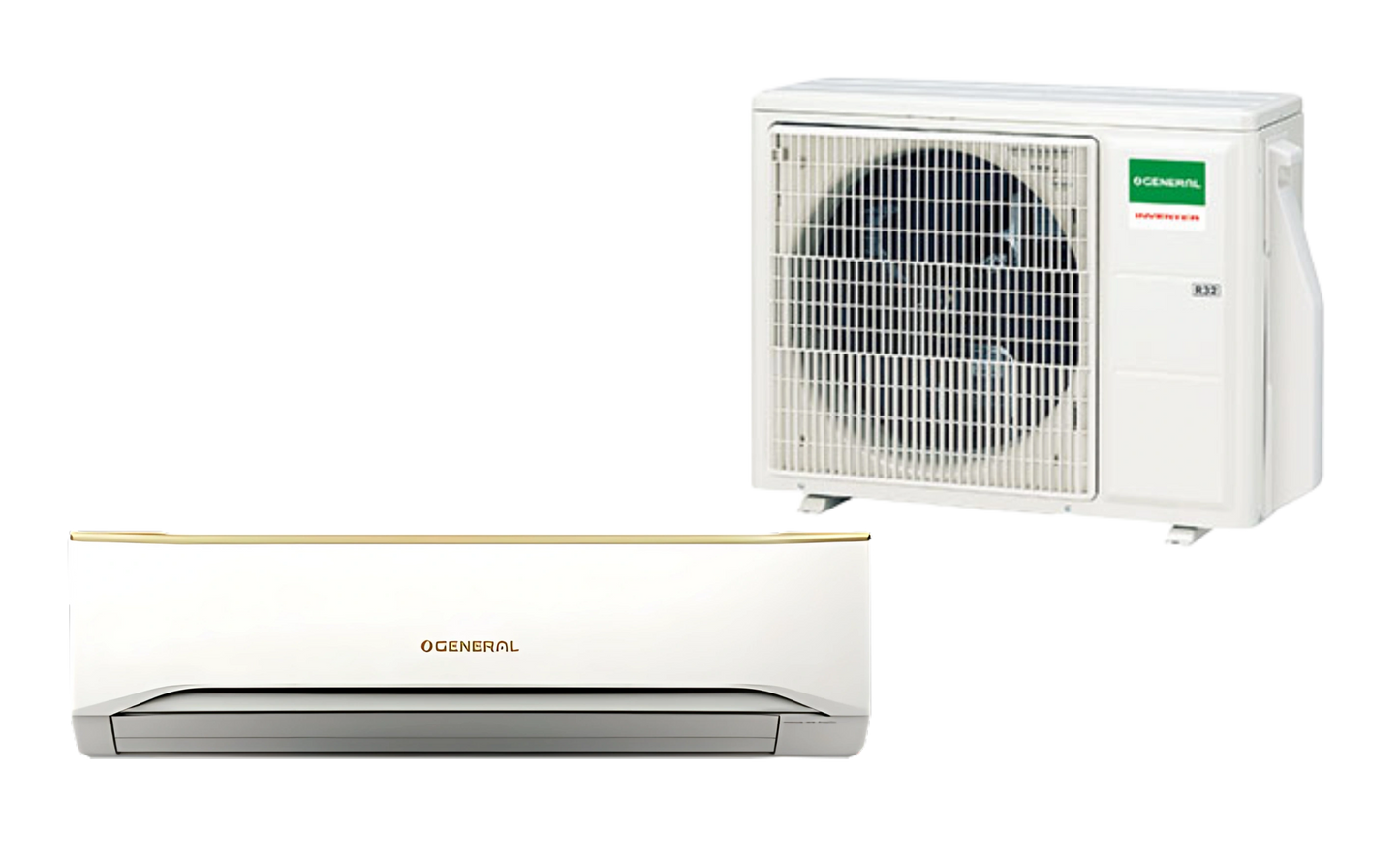 O General Premium Wall Split Inverter AC 1.5 Ton – ASGH18CXTA-UZ with 18,000 BTU and DC inverter compressor