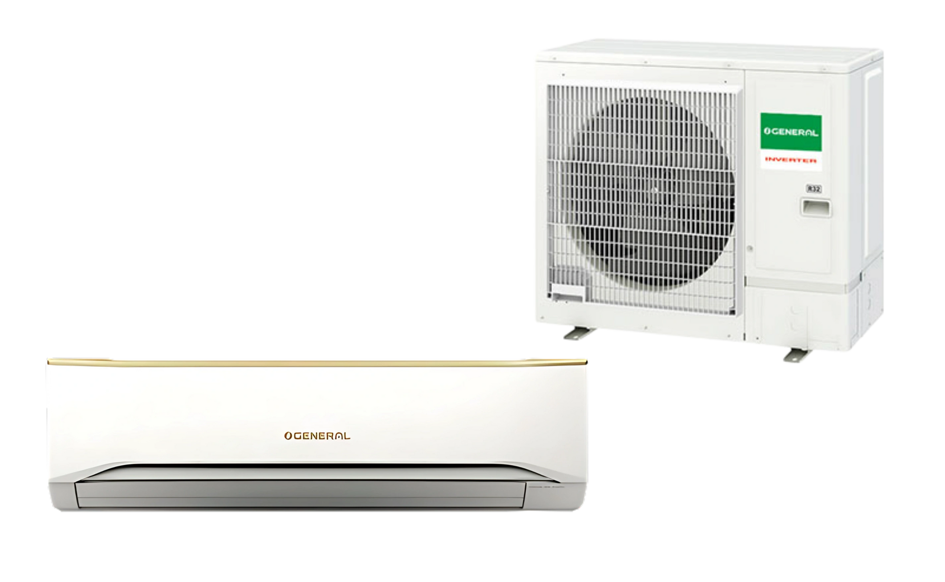 O General Premium Wall Split Inverter AC 2.0 Ton – ASGH24CXTA-UZ with 24,000 BTU and DC inverter compressor
