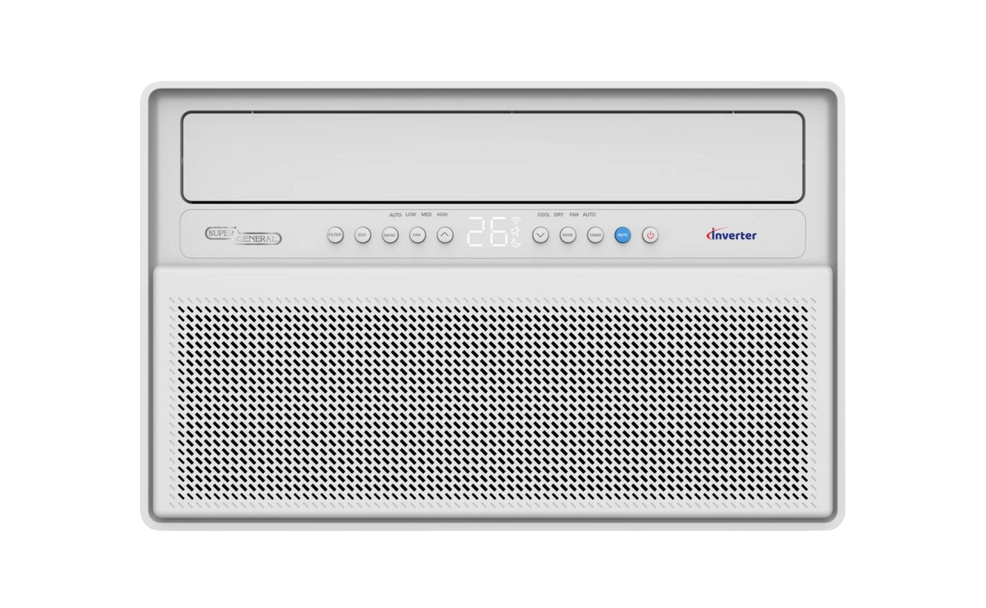 Super General Window Inverter AC 1.5 Ton SGA-18i with 18,000 BTU cooling capacity