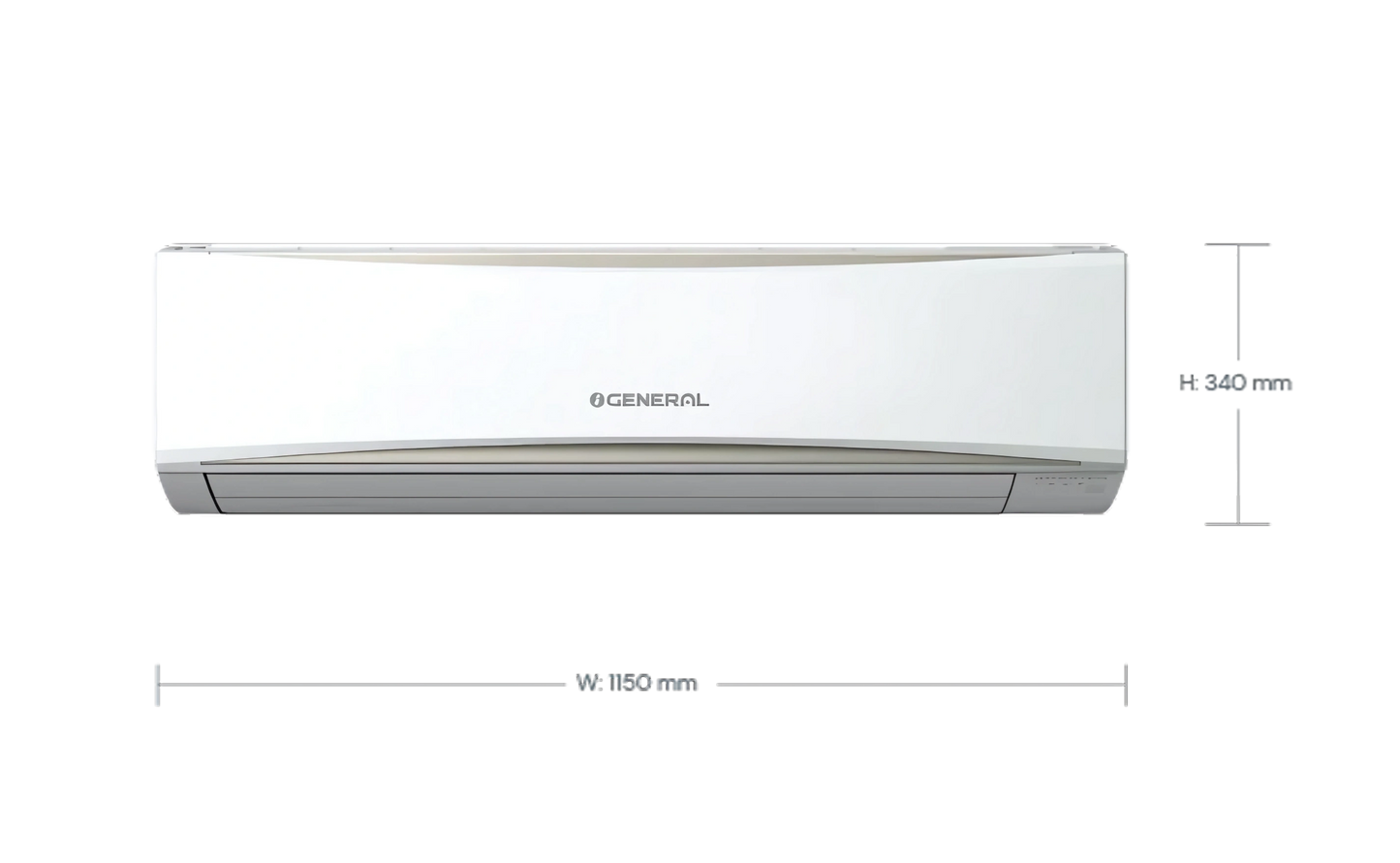 O General Premium Wall Split Inverter AC 3.0 Ton - ASGH36CXTA-UZ